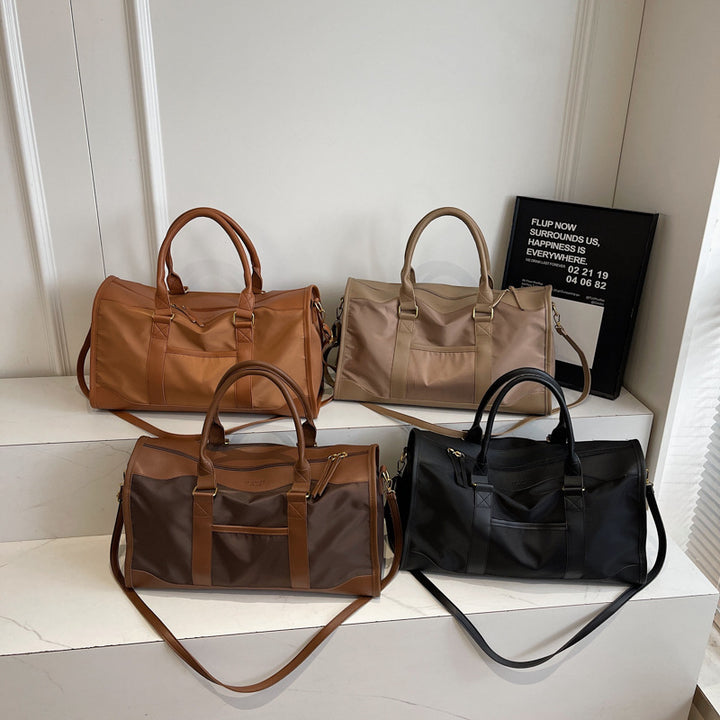Classic Leather Travel Duffle Bowlift