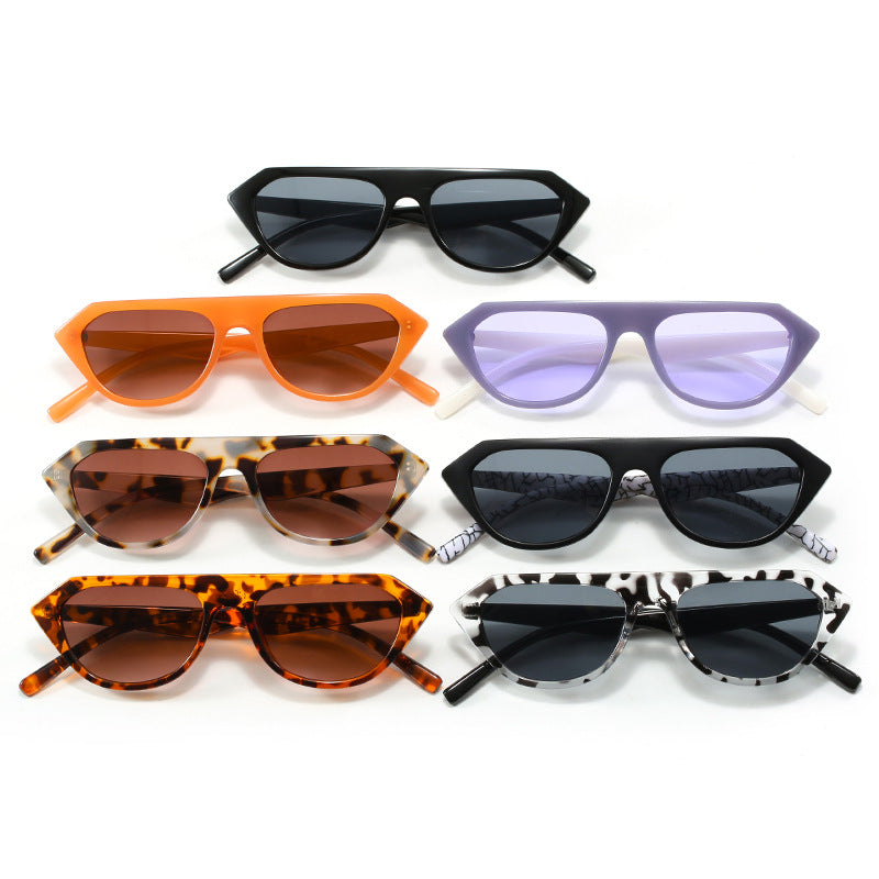 Women’s fashionable asymmetric sunglasses Bowlift