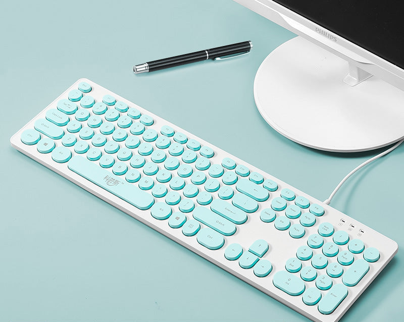 Retro Mechanical Keyboard Bowlift