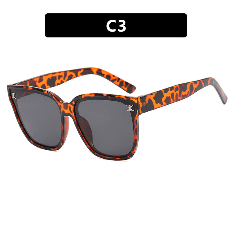 Ladies fashionable square sunglasses with high-quality, color-changing lenses Bowlift