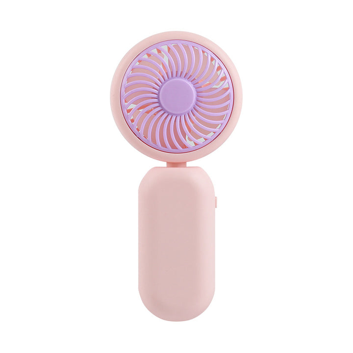 Women's portable mini hand fan with ergonomic handle and powerful battery Bowlift