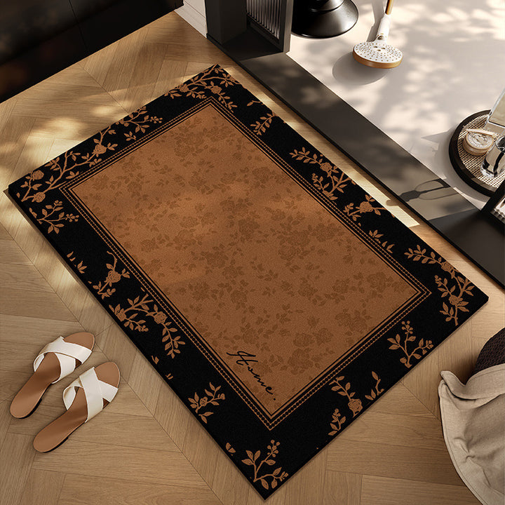Checkerboard Patterned Entryway Mat Bowlift