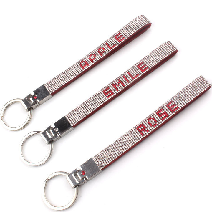 Glamorous Rhinestone Keychain Bowlift
