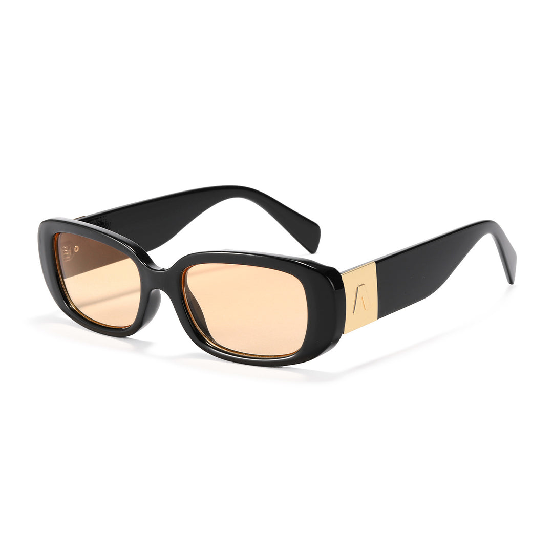 Ladies stylish square sunglasses with modern plastic frame Bowlift