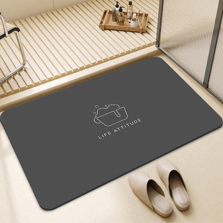 Textured Non-Slip Bath Mat Bowlift