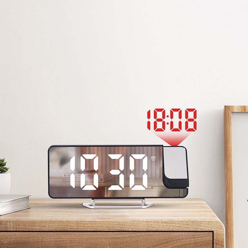 Projection alarm clock with multifunctional LED display Bowlift