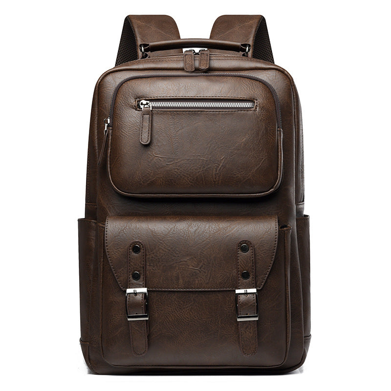 Stylish Multi-Purpose Leather Backpack Bowlift