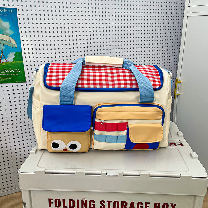 Stylish Multi-Pocket Duffle Bag Bowlift