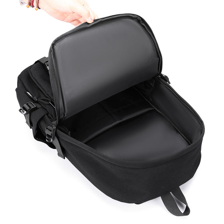 More modern backpack with multifunctional compartments Bowlift