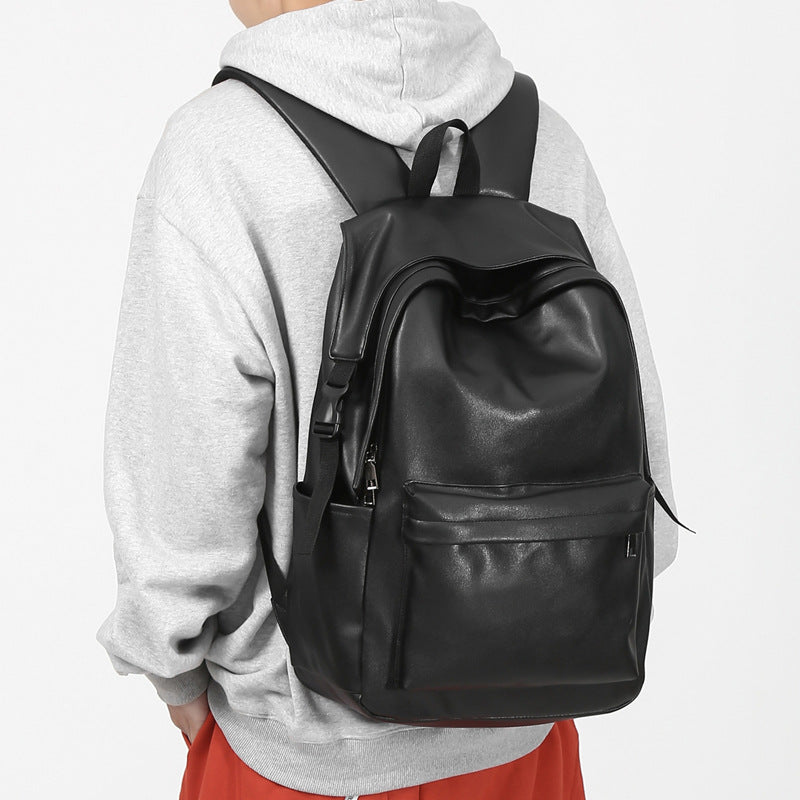 Premium Leather Backpack Bowlift