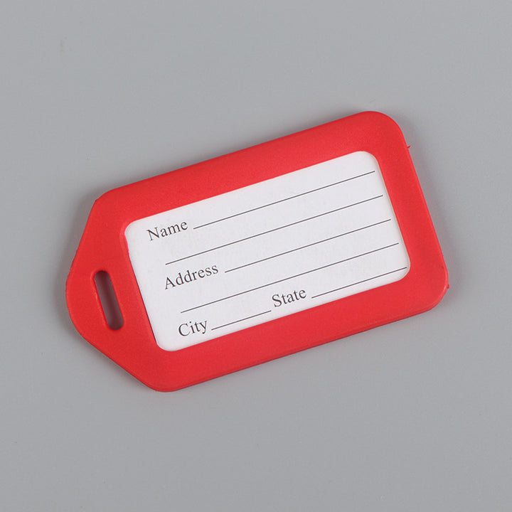Durable Travel Identification Tag Bowlift