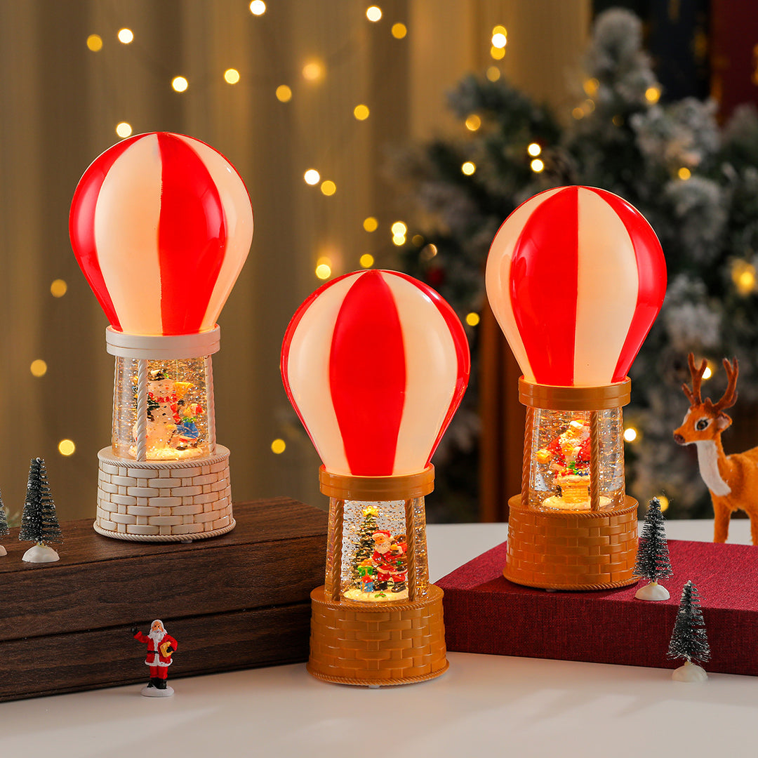 Decorative LED Hot Air Balloon Table Lamp Bowlift