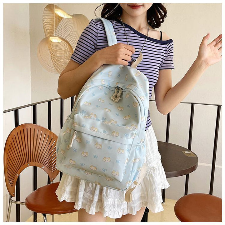 Backpack with Ornate Animal Design Bowlift