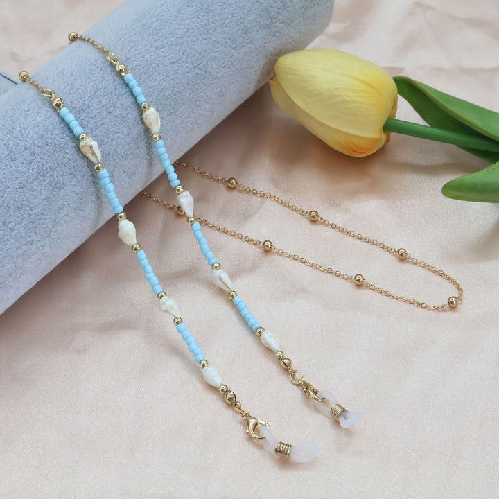 Beaded Eyewear Chain Bowlift