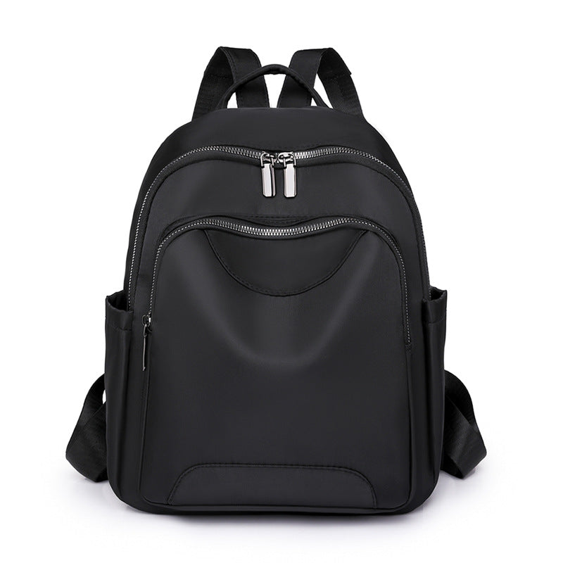 Sleek Minimalist Zip-Front Backpack Bowlift