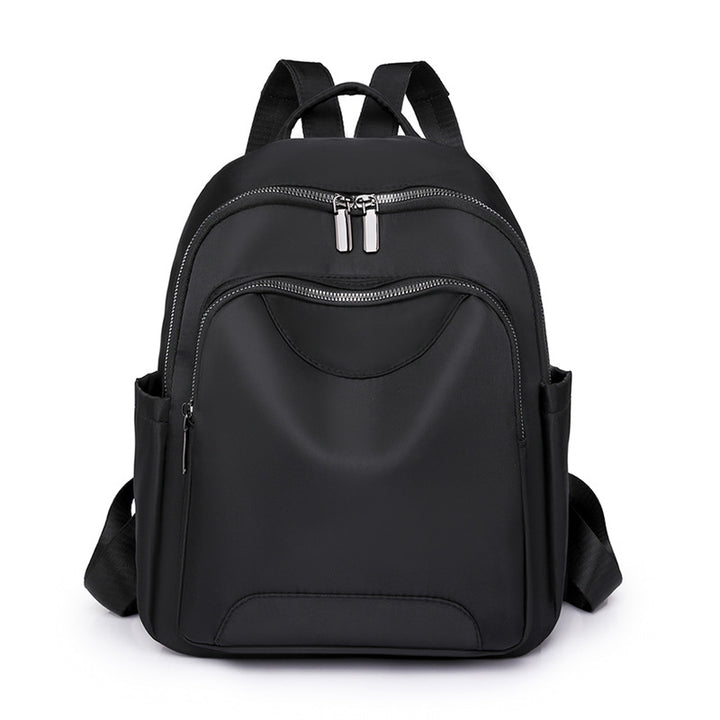 Sleek Minimalist Zip-Front Backpack Bowlift