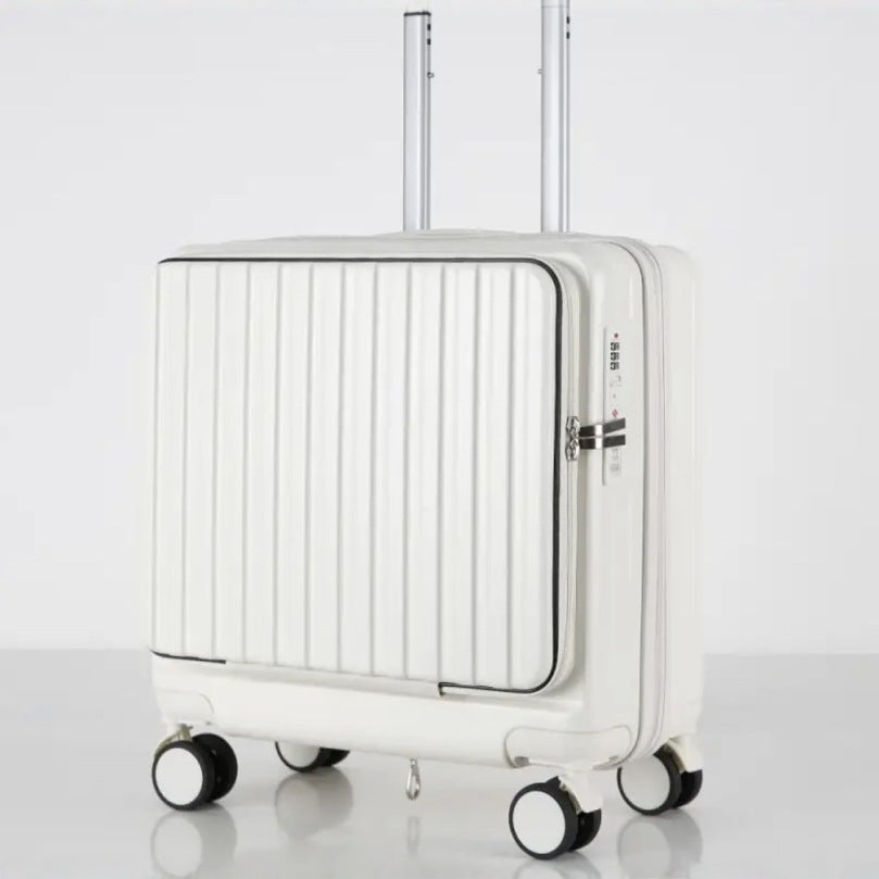 Women's Stylish Hard-Shell Compact Travel Suitcase Bowlift