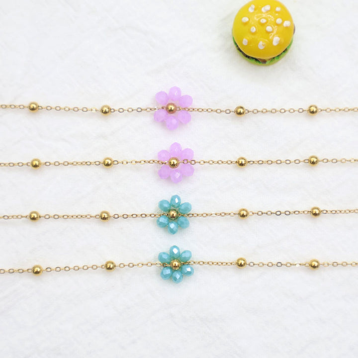 Floral Bead Eyewear Chain Bowlift