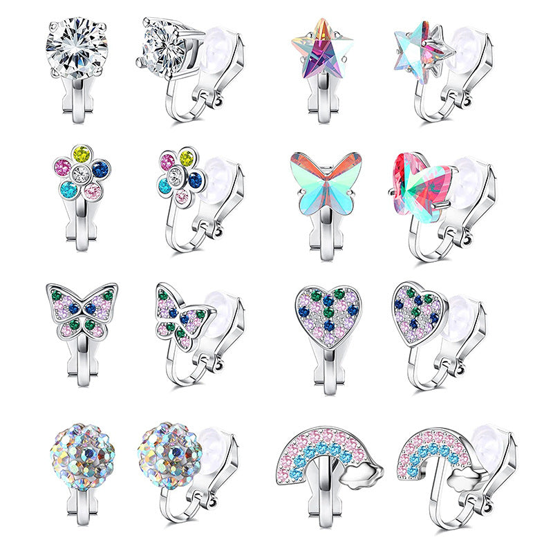 Charming Clip-On Earrings Set Bowlift