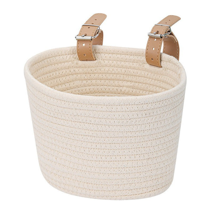 Decorative Woven Storage Tote Bowlift