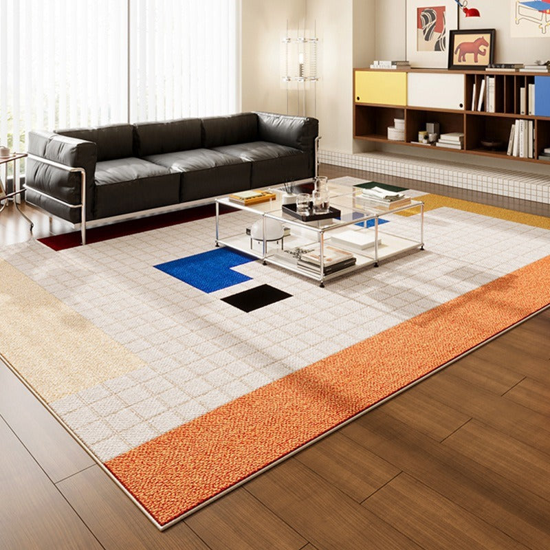 Modern Geometric Area Rug Bowlift