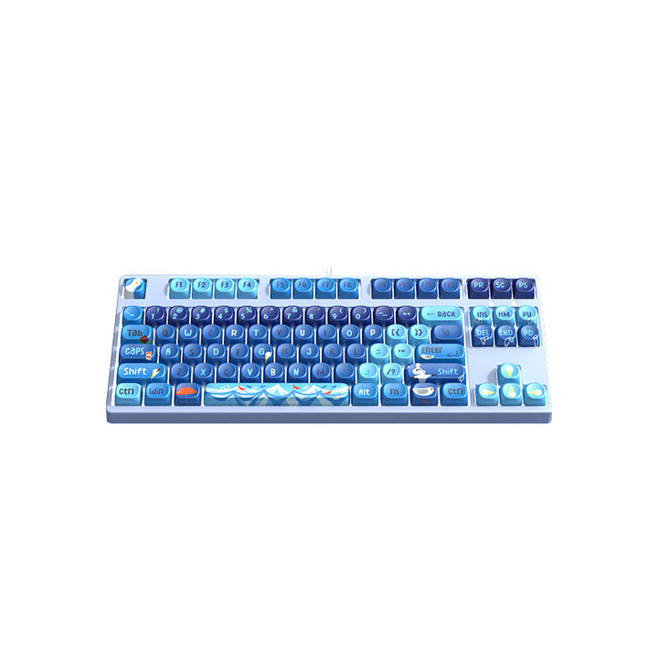 87-Key Mechanical Gaming Keyboard Bowlift