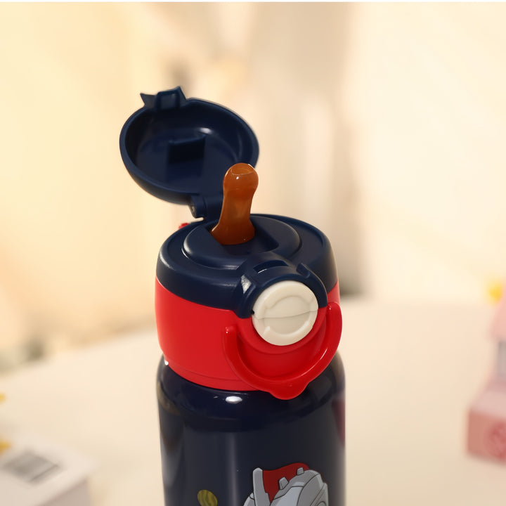 Insulated drinking bottle with cheerful dinosaur design Bowlift