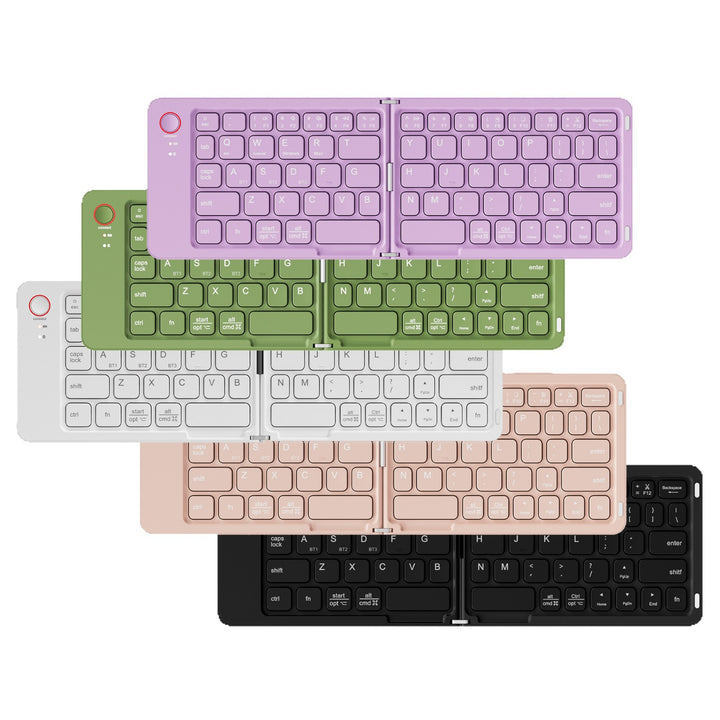 Ultra-Portable Bluetooth Keyboard with Multi-Device Compatibility Bowlift