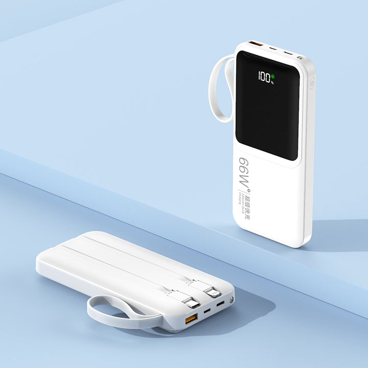 Compact power bank with fast charging functions Bowlift