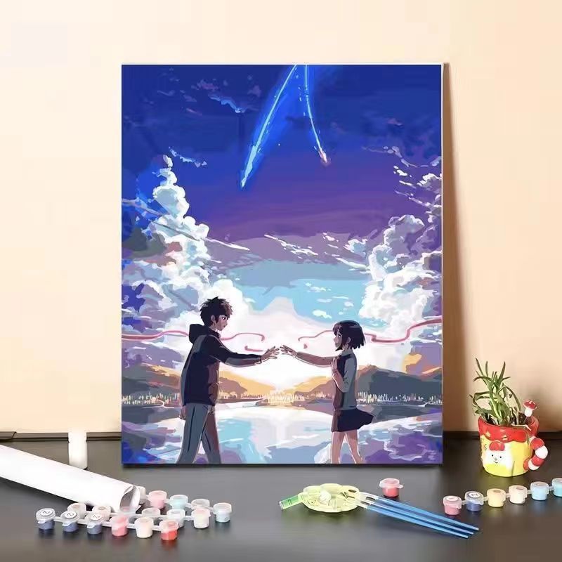 Anime-Themed Canvas Wall Art Bowlift
