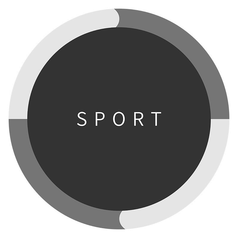 Abstract Sports-Themed Area Mat Bowlift