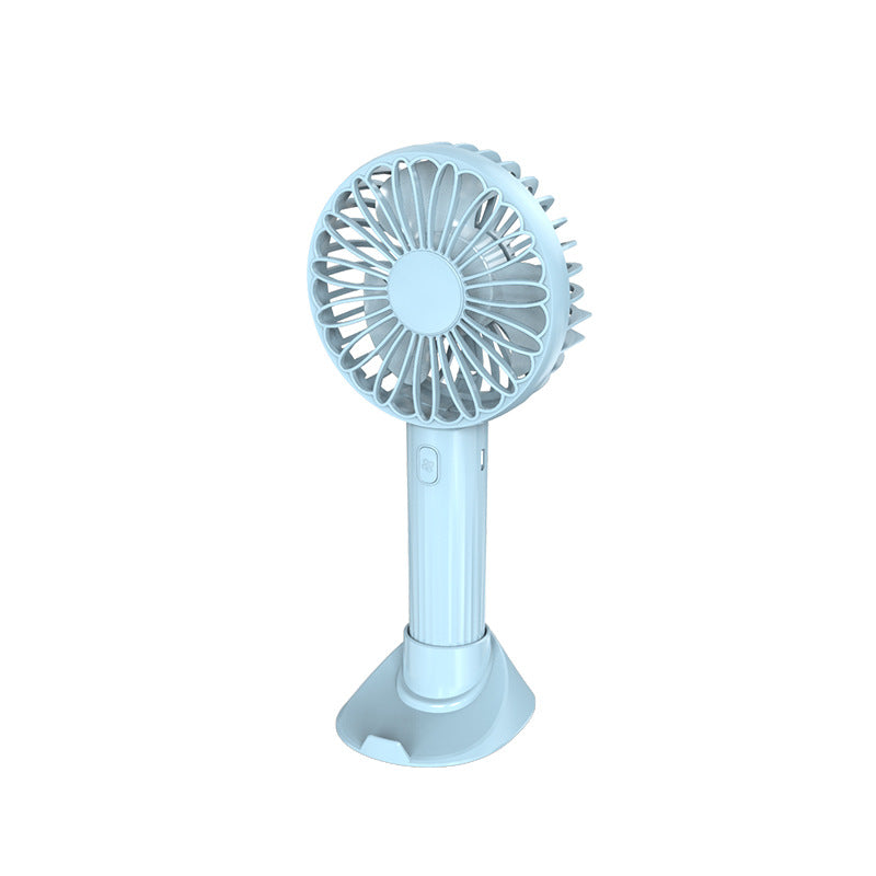 Portable table fan with USB charging and flexible adjustable tilt angle Bowlift
