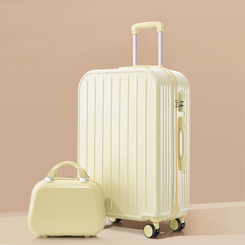 Unisex Durable Textured Hardshell Luggage Bowlift