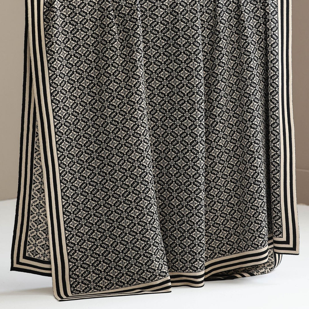 Decorative Knit Blanket