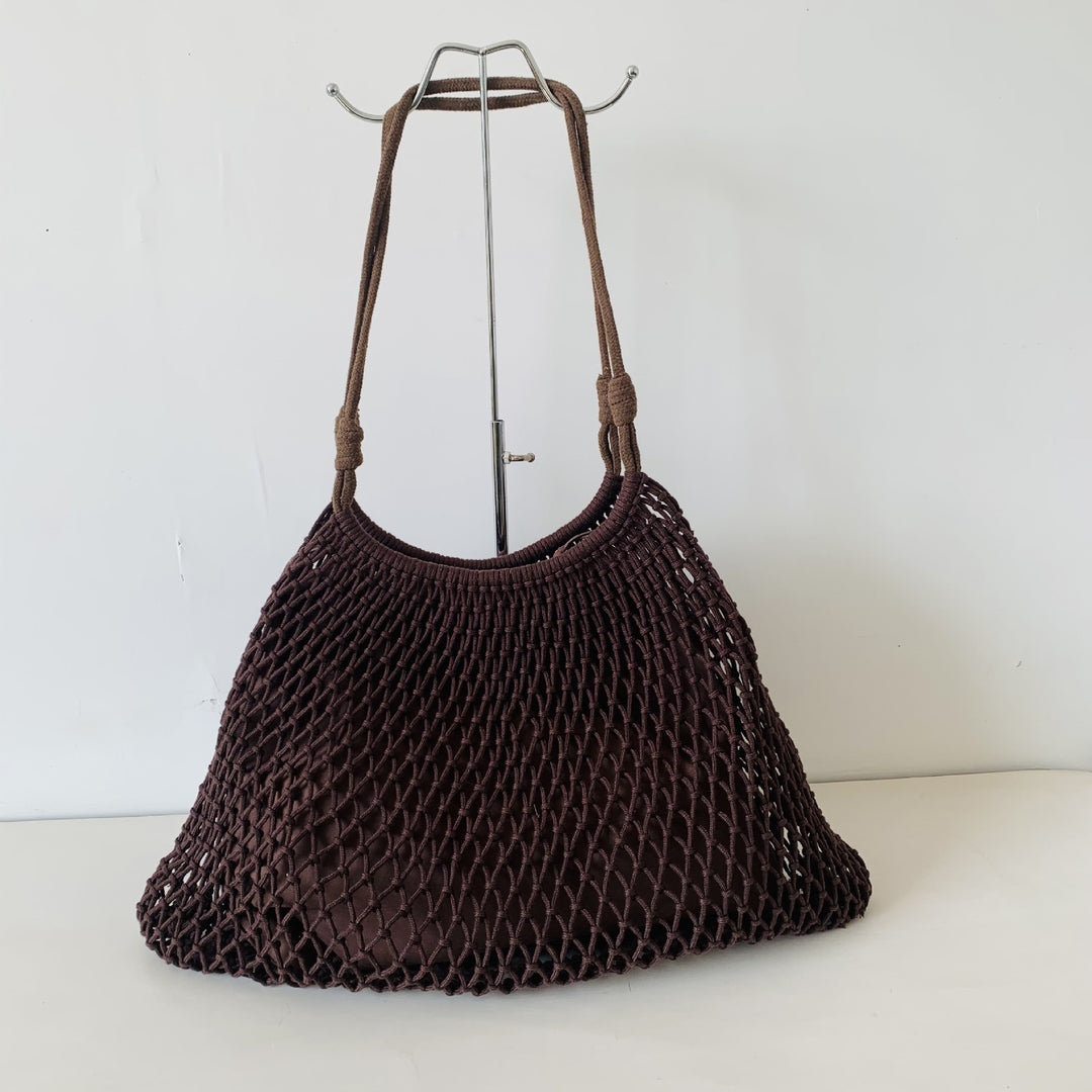 Mesh tote bag with soft handle Bowlift