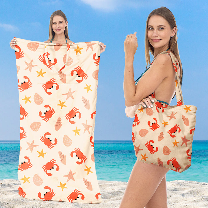 Tote bag in stylish lotus design Bowlift