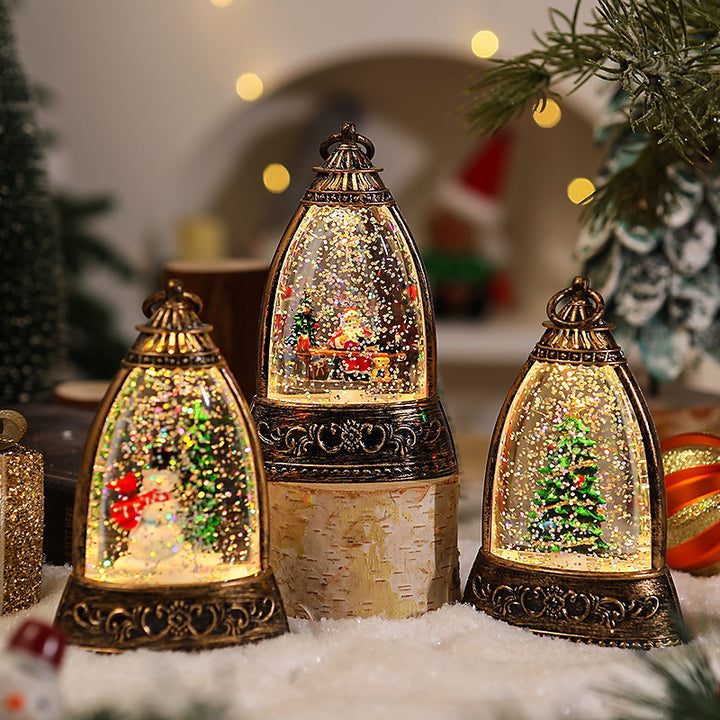 Nostalgic Snow Globe Lantern Bowlift