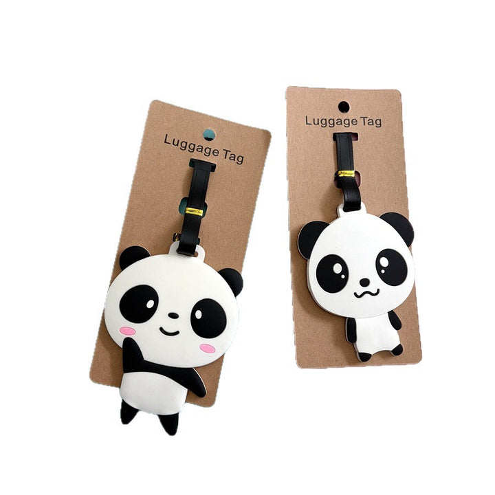Cute Panda Luggage Tag Bowlift