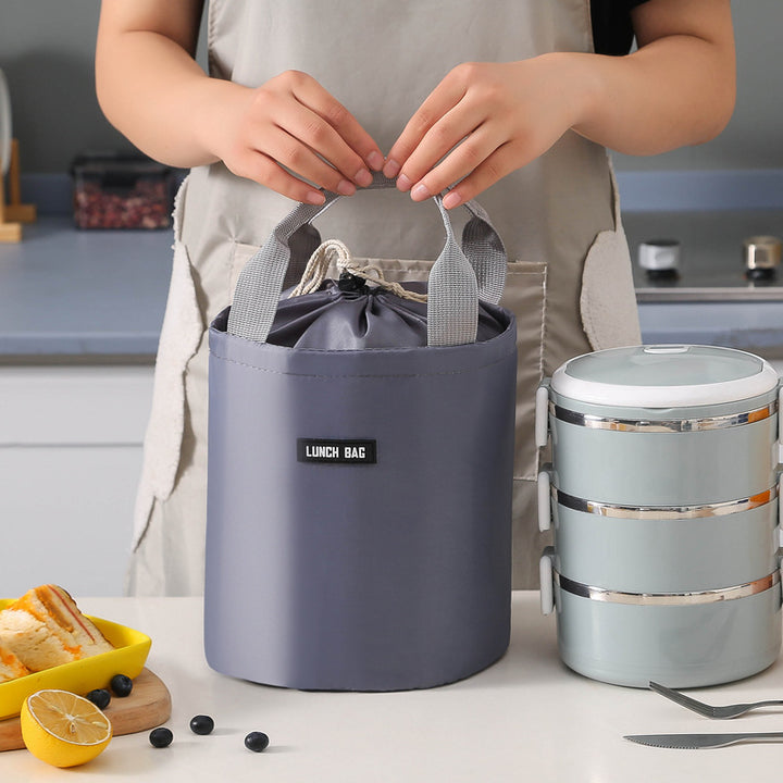 Insulated Round Lunch Cooler Bag Bowlift