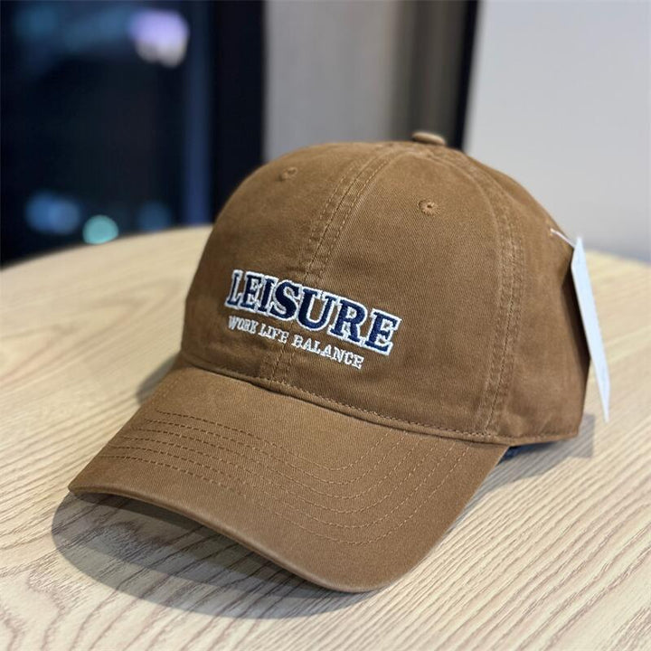 Women's Embroidered Leisure Cap Bowlift