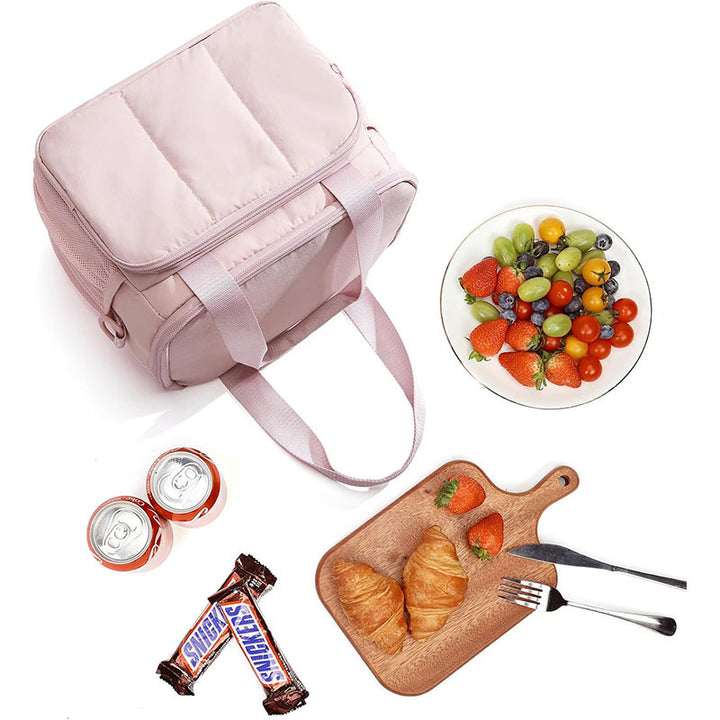 Practical cooler bag with insulated compartments Bowlift