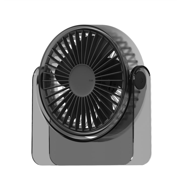 Unisex compact portable USB fan with adjustable head and quiet motor Bowlift