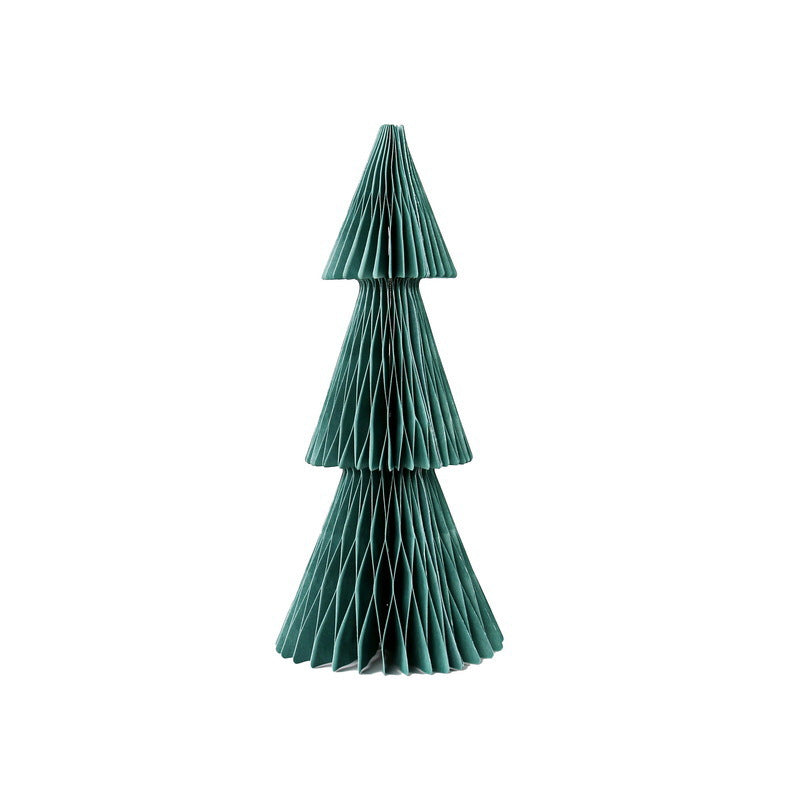 Collapsible Honeycomb Paper Tabletop Christmas Tree Decoration