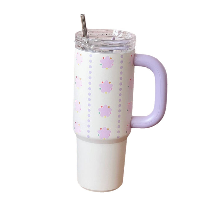 Women's insulated cup with practical straw Bowlift