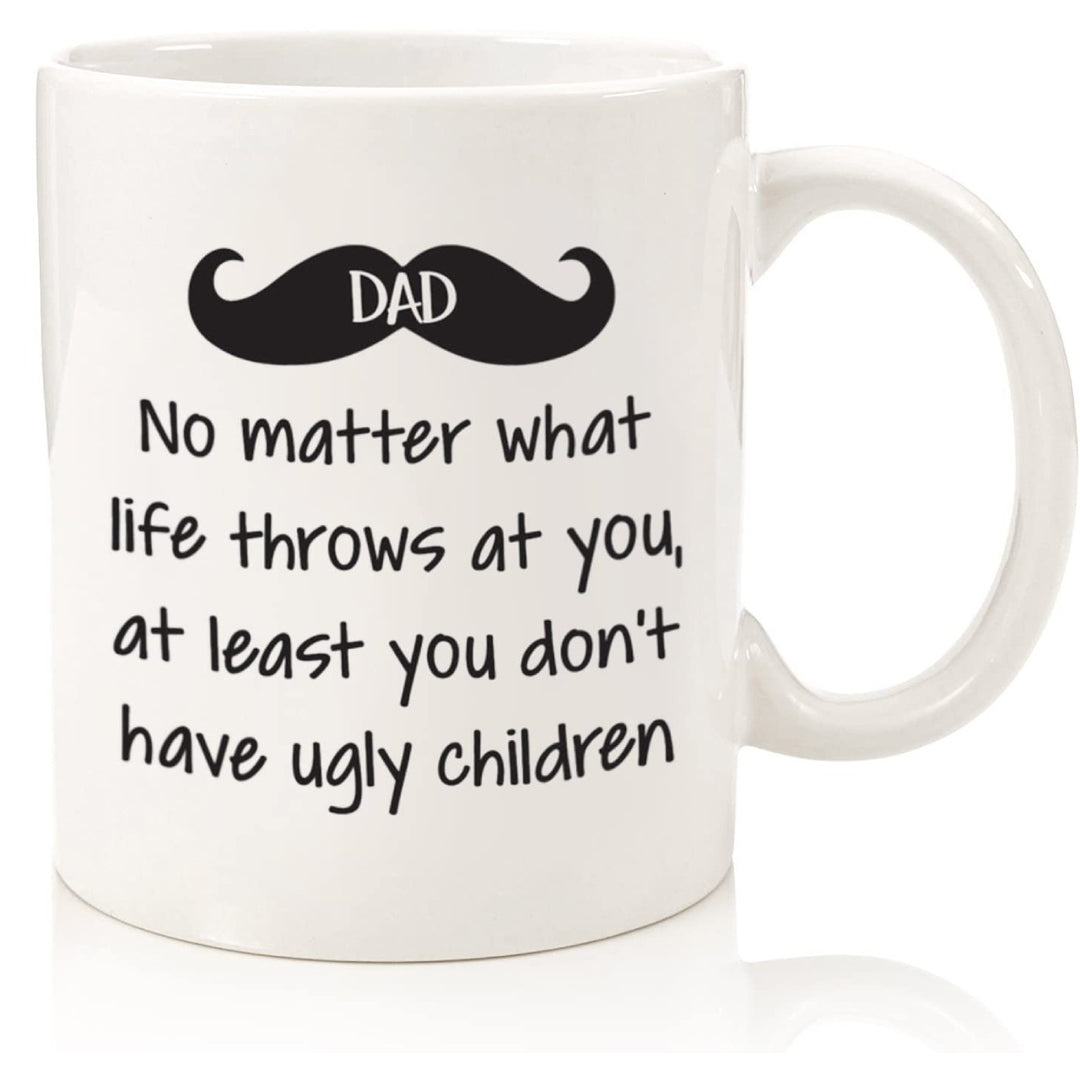 Ceramic Novelty Mother'S Day Coffee Mug With Tall Straight Walls Large C-Handle Sublimation Print