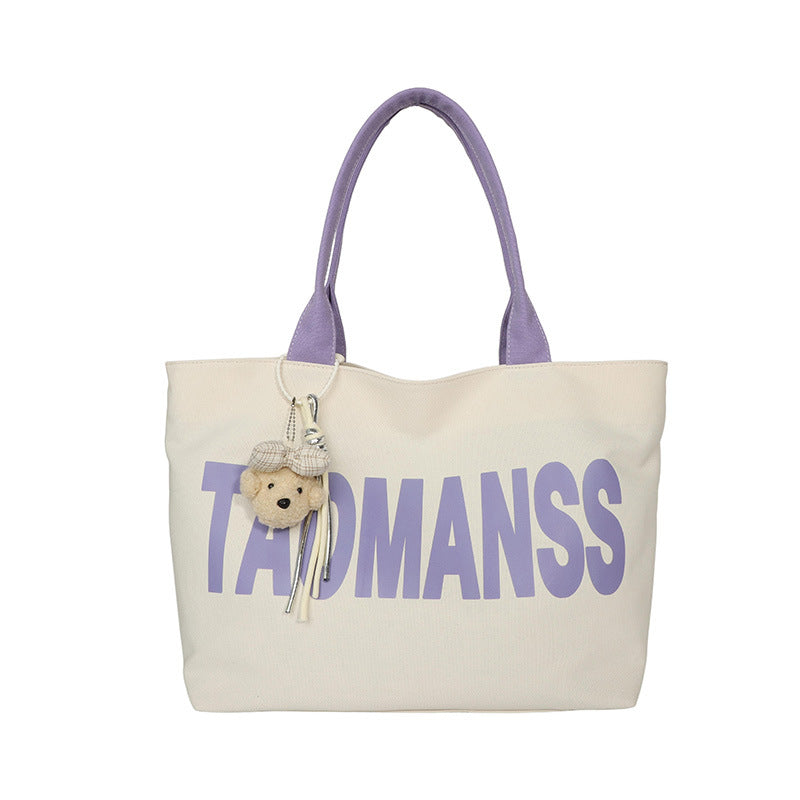 Canvas Decorative Tote Bag