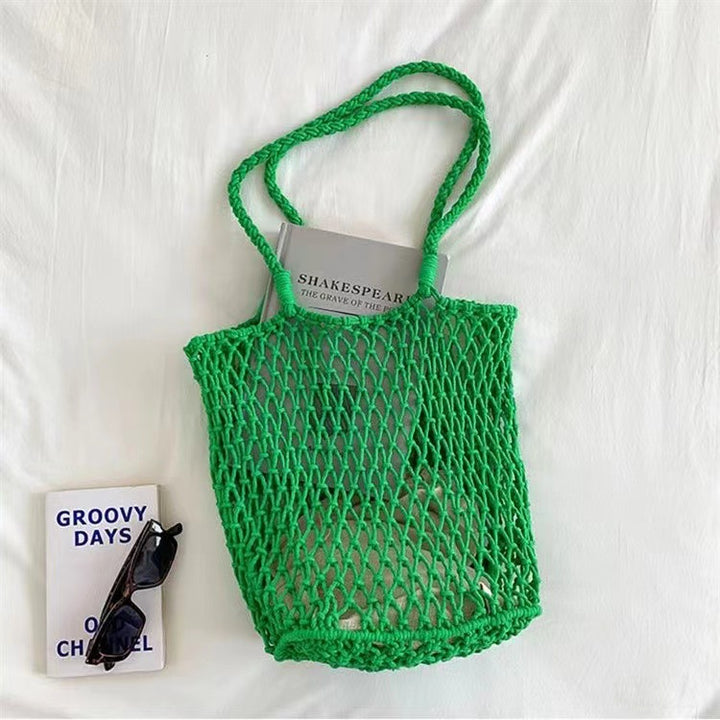 Hand-knotted net bag Bowlift