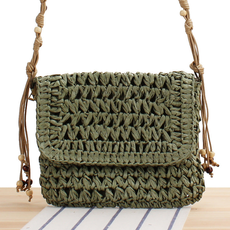 Handbag made of high-quality woven natural material Bowlift