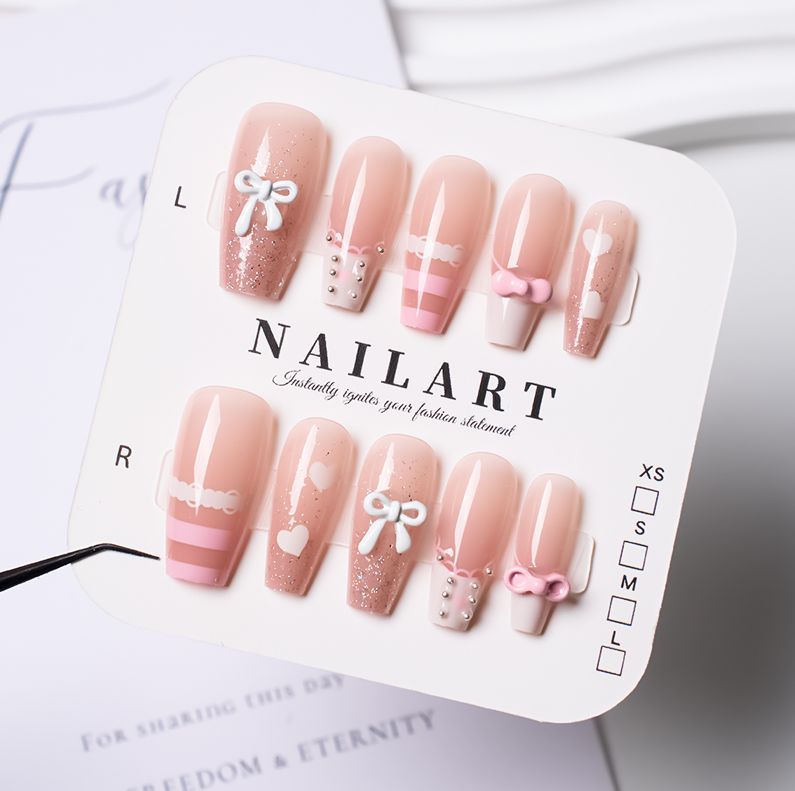 Press-On Leopard Print Nail Tips