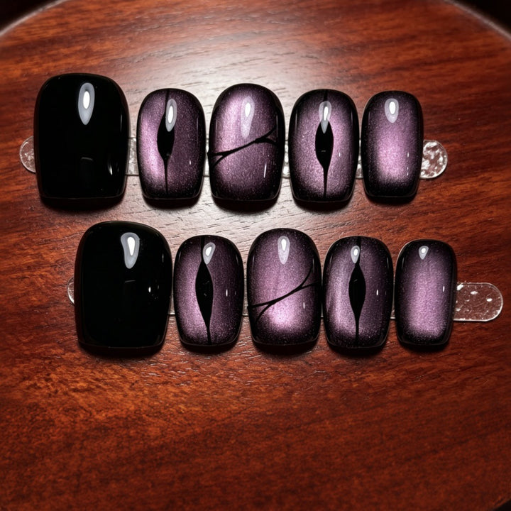 Artistic Ombre Press-On Nails Bowlift